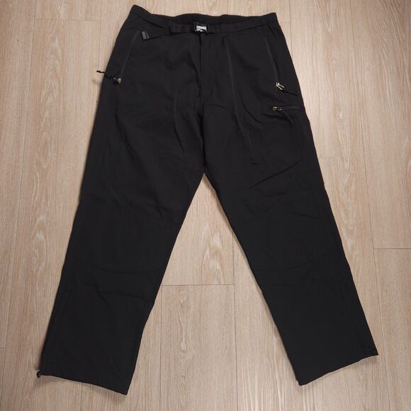 REI Hiking Pants Mens Large Stretch Spandex Outdoor Cargo Pockets Trail - Picture 1 of 15
